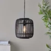 Saval Pendant Ceiling Light - Dark Bamboo -Lighting Shop 14301823 5605038439351907