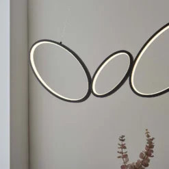 Torbeg Integrated LED Pendant Ceiling Light - Black 14 Torbeg Integrated LED Pendant Ceiling Light - Black -Lighting Shop 14301828 2645038438959000