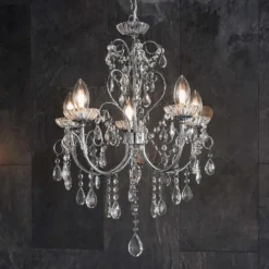 Shanzie Pendant Bathroom Ceiling Light - Chrome Effect -Lighting Shop 14301830 1235038438361058