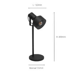 Eglo Casibare Table Lamp - Black 10 Eglo Casibare Table Lamp - Black -Lighting Shop 14302943 9535038224029802