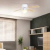 Eglo Cagliari Ceiling Fan With Light - Matt White -Lighting Shop 14742120 8765052700139013